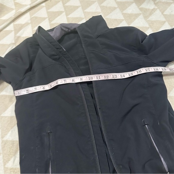 Columbia titanium black jacket full zip comfort drawstring water resistant - Picture 3 of 7